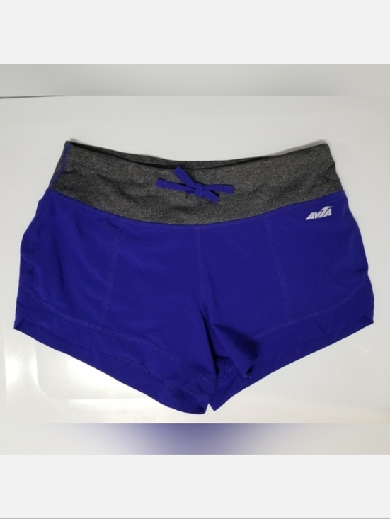 Avia Pants - AVIA Cobalt Blue & Heathered Gray Performance 3" Running Short S